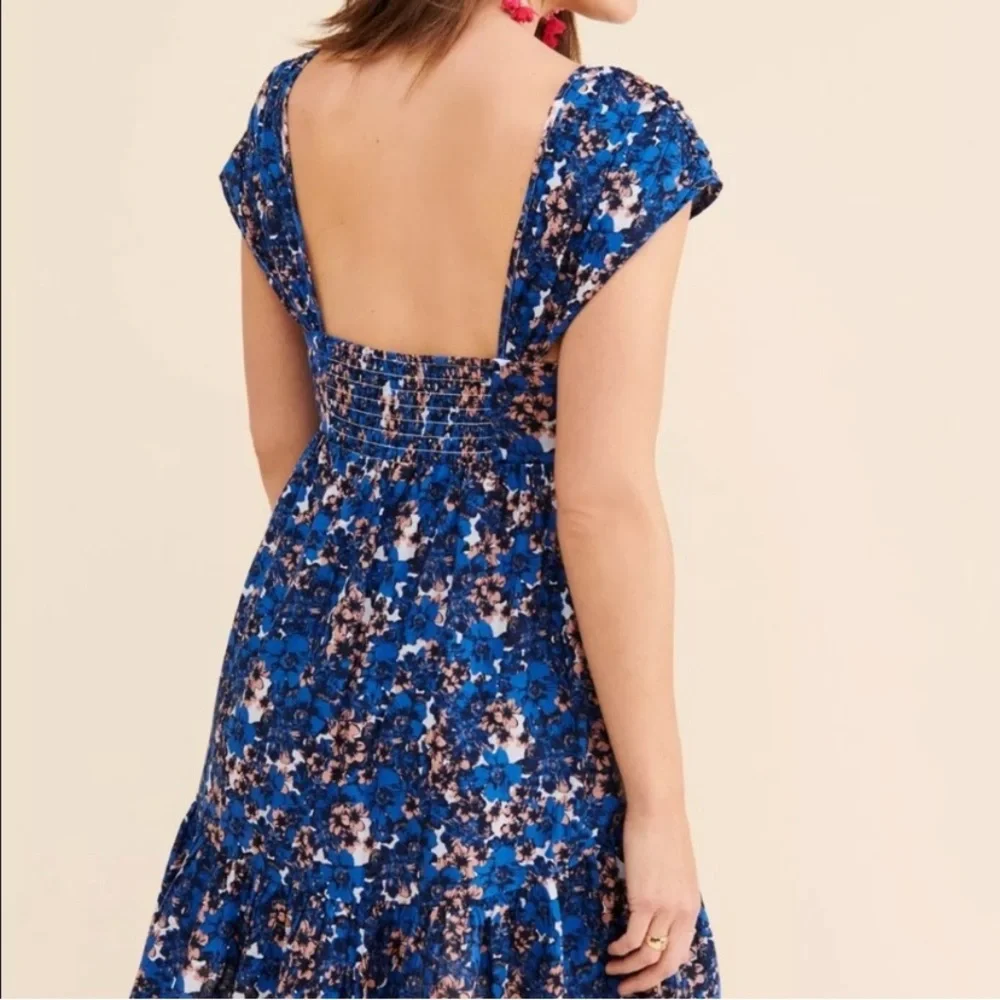 Free People Pattern Play Floral Mini Dress